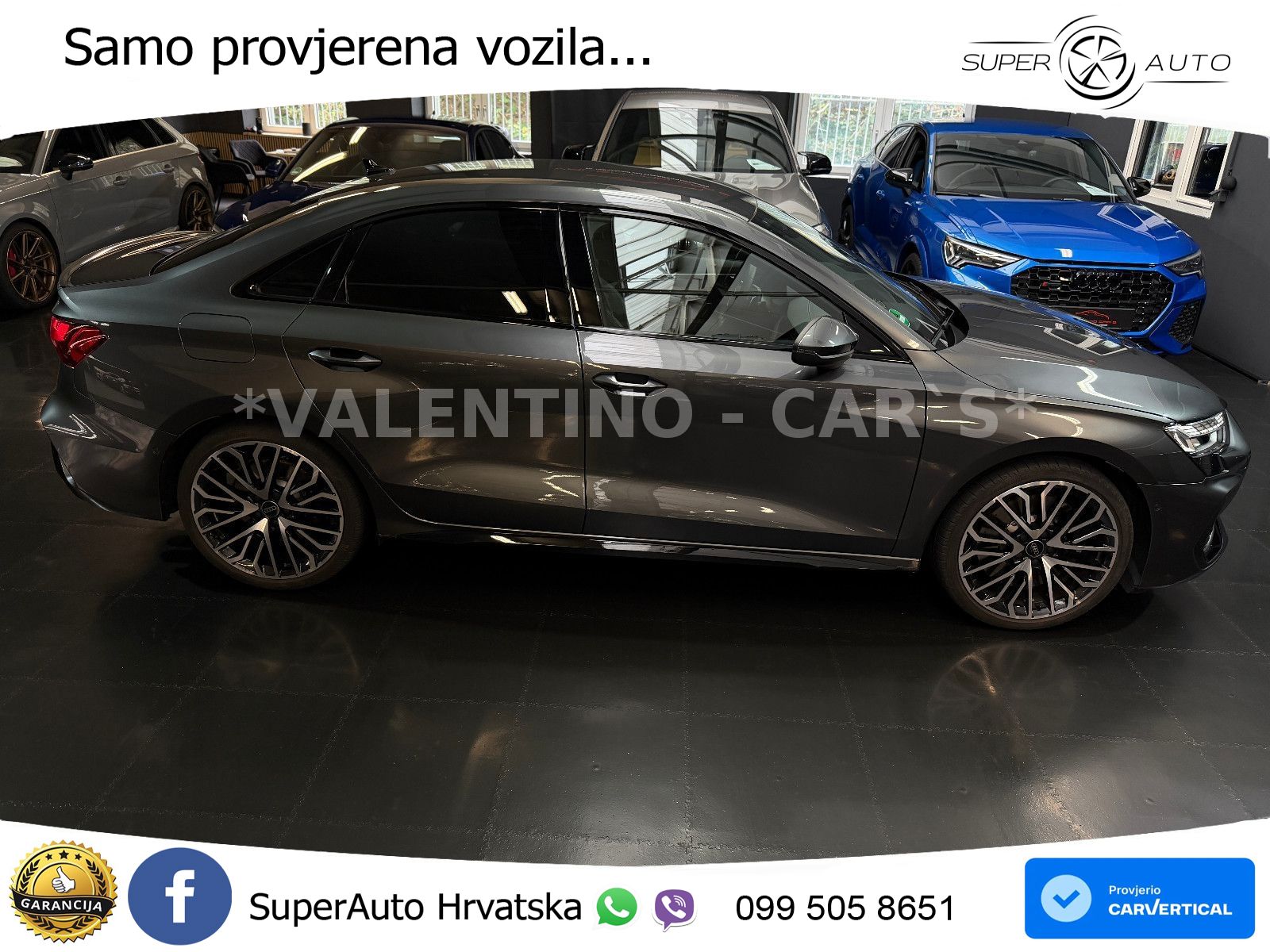 Audi S3 Limuzina 2.0 TFSI (333 KS) quattro S tronic MATRIX+GR SJED+KAM