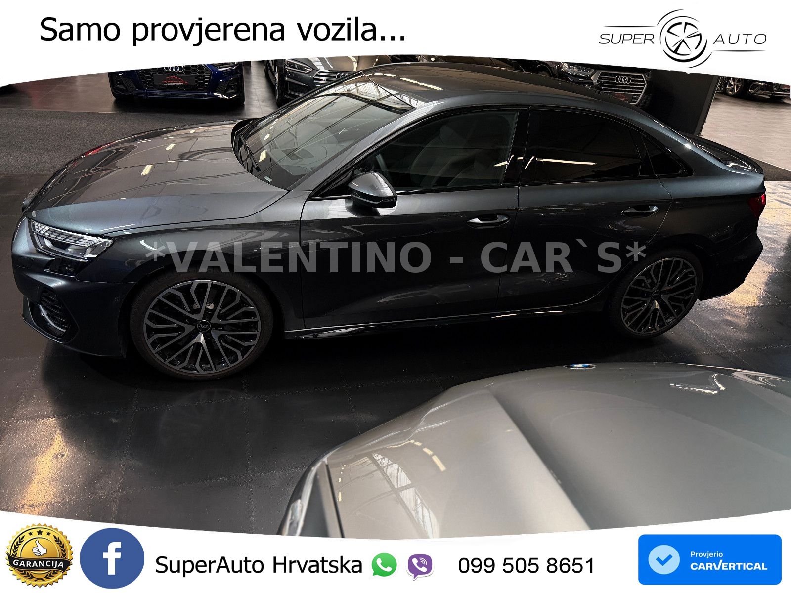 Audi S3 Limuzina 2.0 TFSI (333 KS) quattro S tronic MATRIX+GR SJED+KAM
