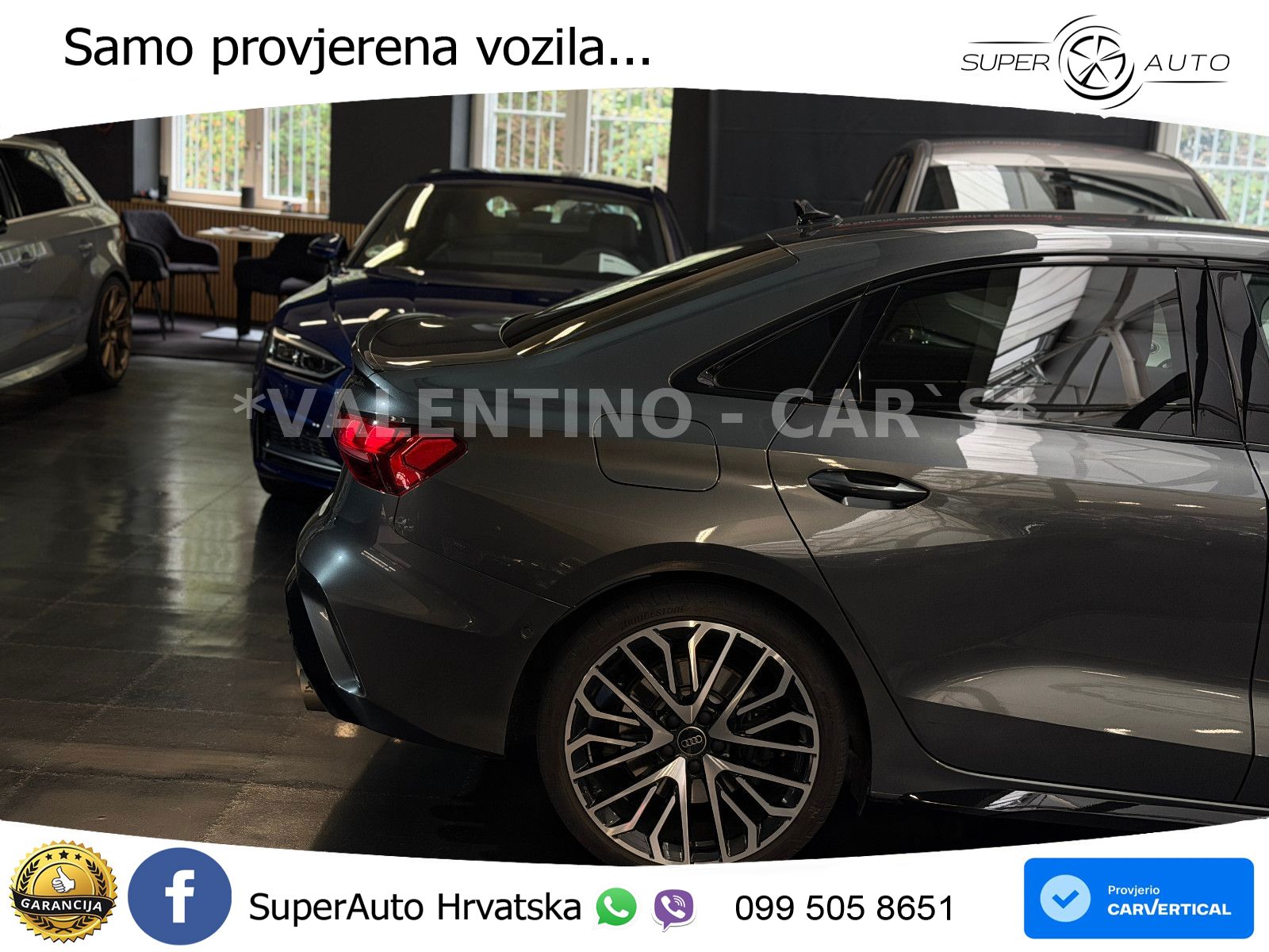 Audi S3 Limuzina 2.0 TFSI (333 KS) quattro S tronic MATRIX+GR SJED+KAM