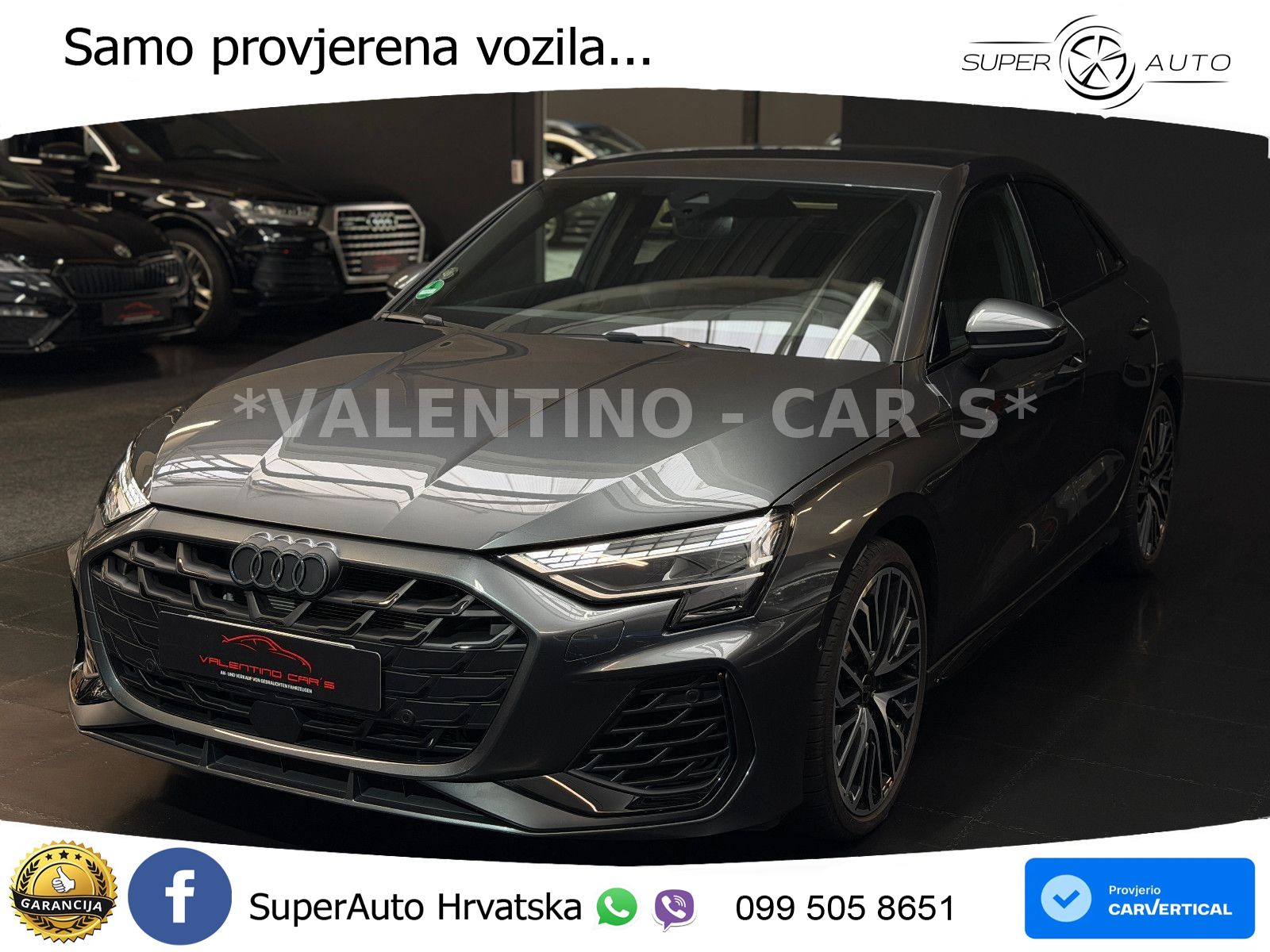 Audi S3 Limuzina 2.0 TFSI (333 KS) quattro S tronic MATRIX+GR SJED+KAM