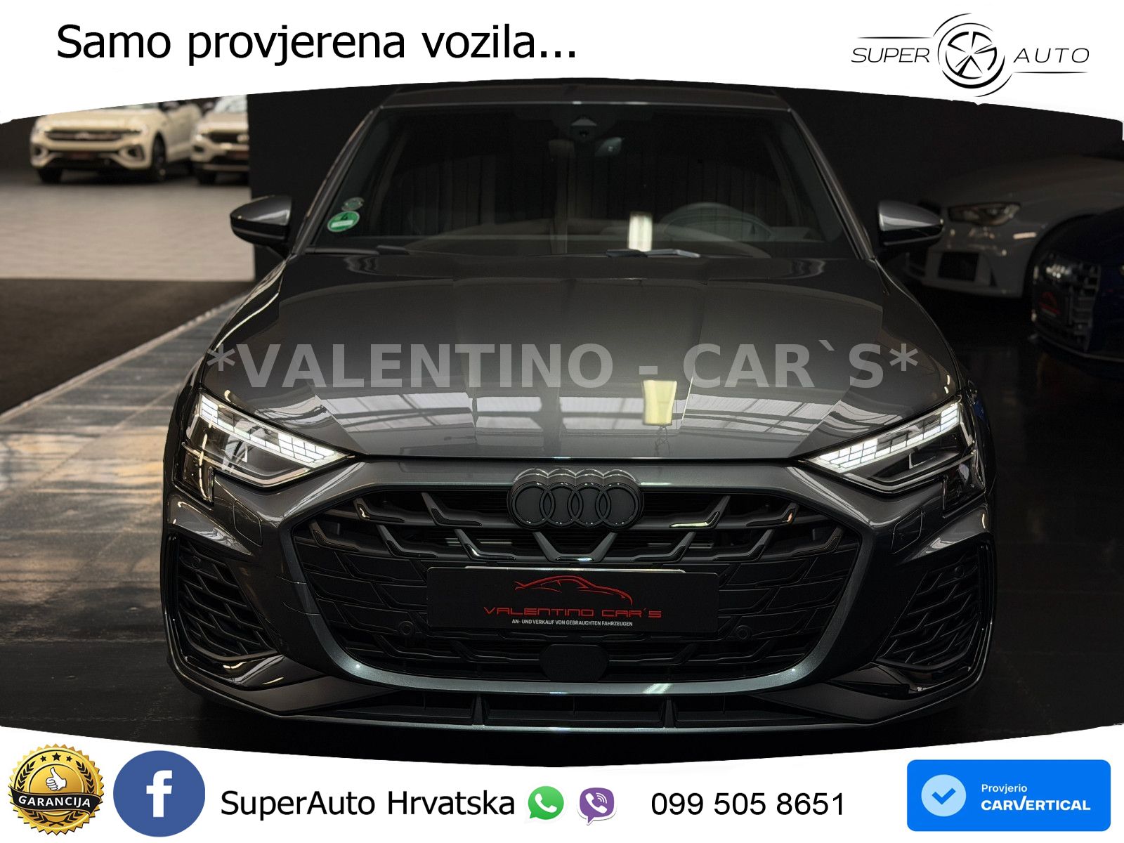 Audi S3 Limuzina 2.0 TFSI (333 KS) quattro S tronic MATRIX+GR SJED+KAM