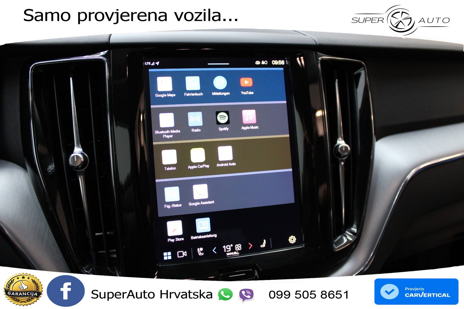 Volvo XC60 B4 Diesel FWD Geartronic LED+GR SJED+ACC