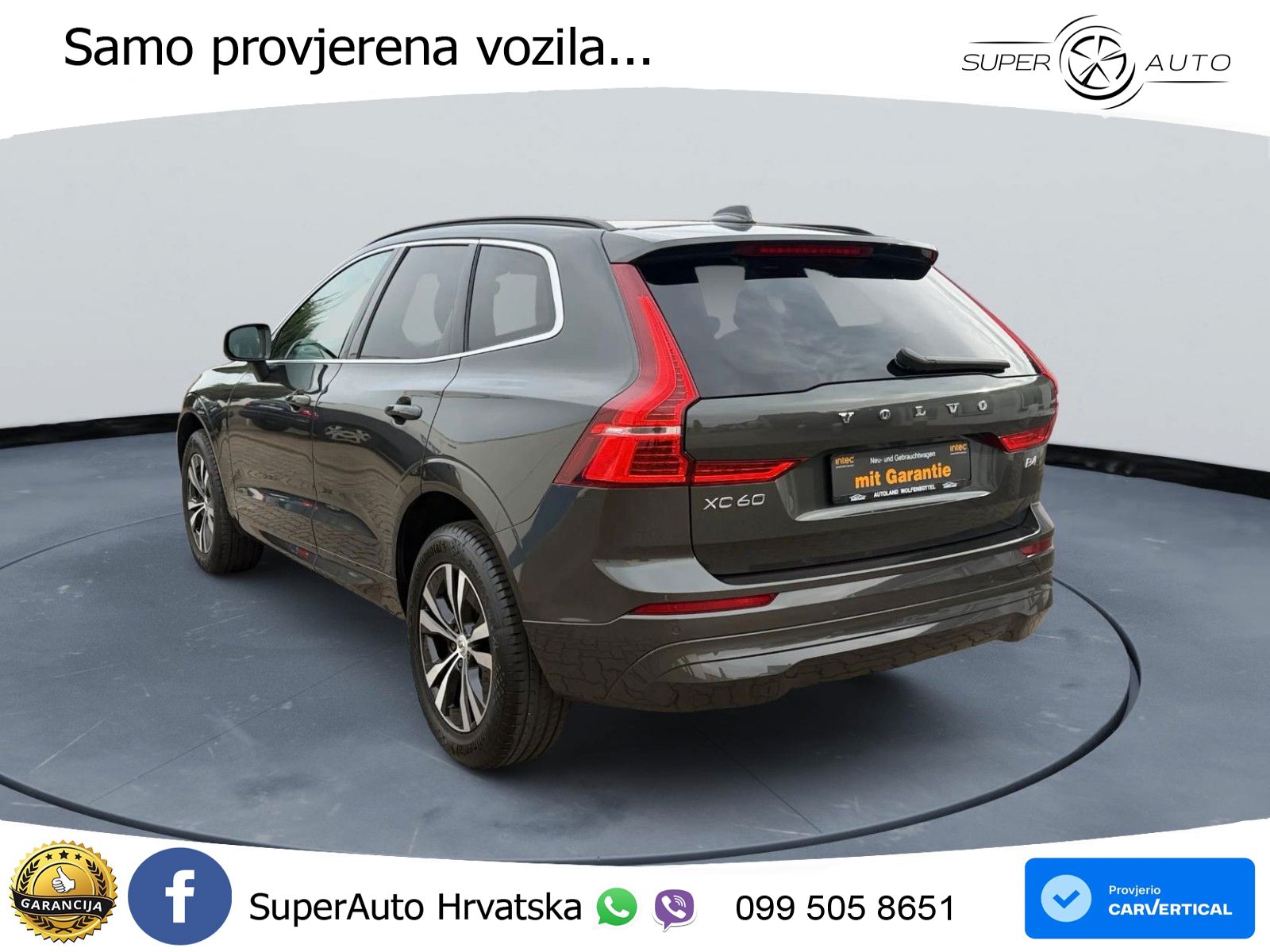 Volvo XC60 B4 Diesel FWD Geartronic LED+GR SJED+ACC