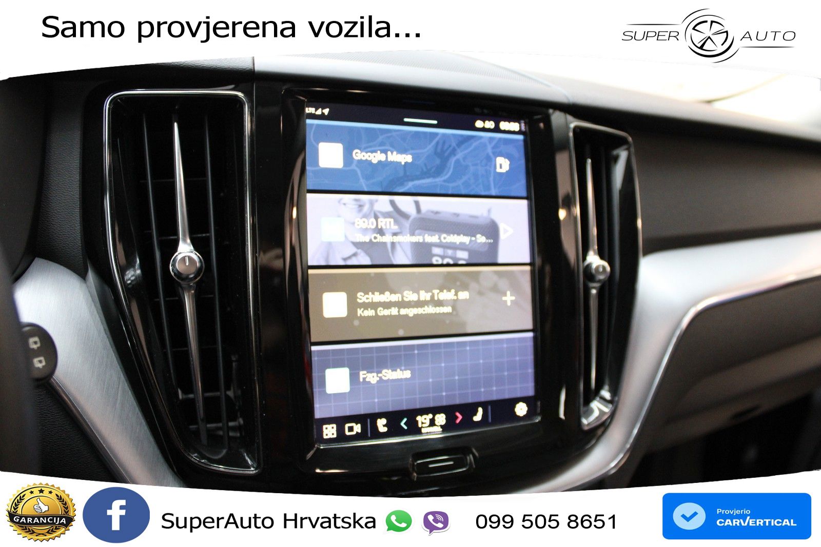 Volvo XC60 B4 Diesel FWD Geartronic LED+GR SJED+ACC