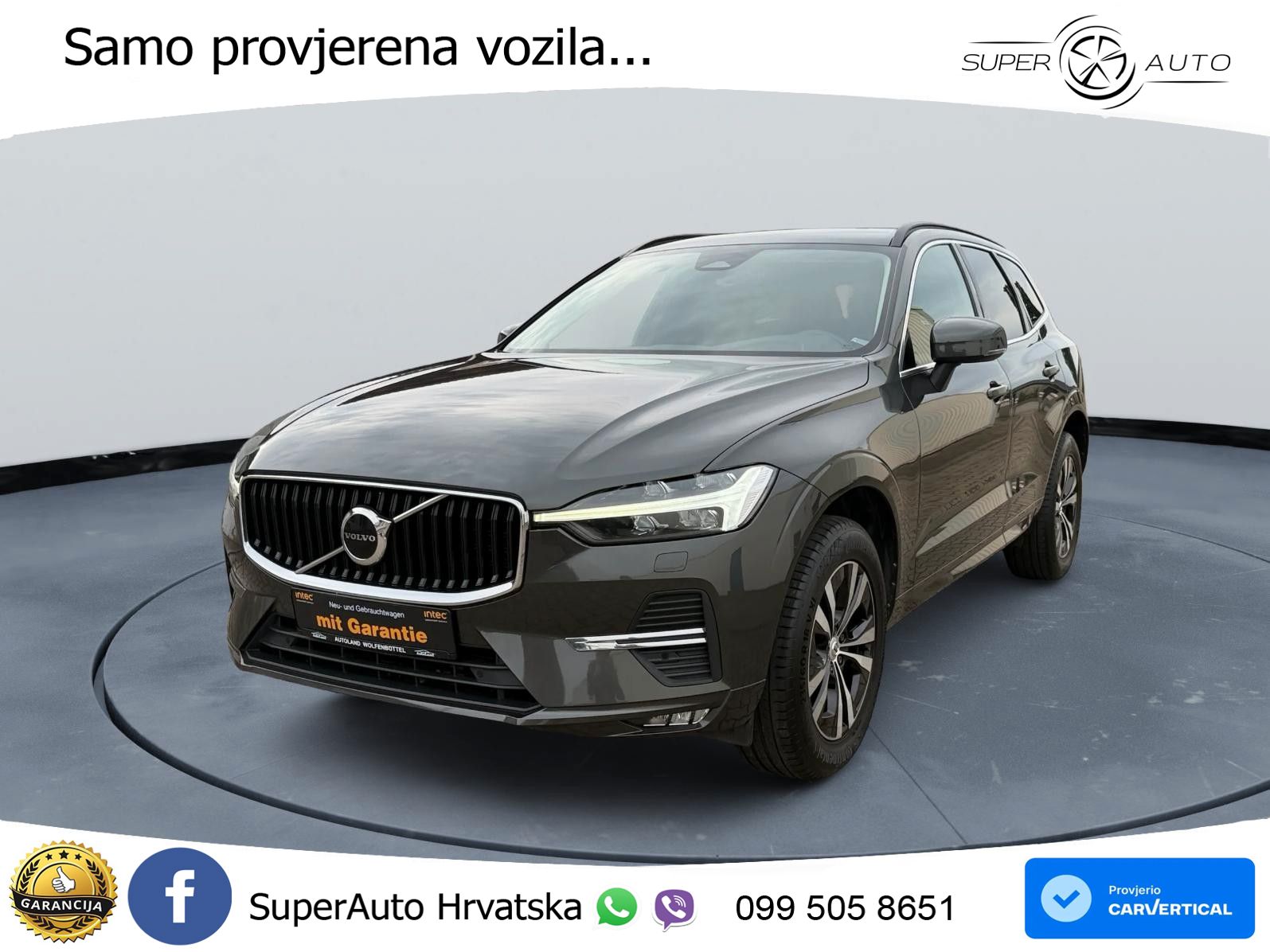 Volvo XC60 B4 Diesel FWD Geartronic LED+GR SJED+ACC