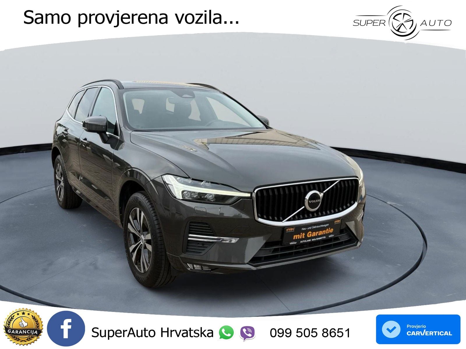 Volvo XC60 B4 Diesel FWD Geartronic LED+GR SJED+ACC