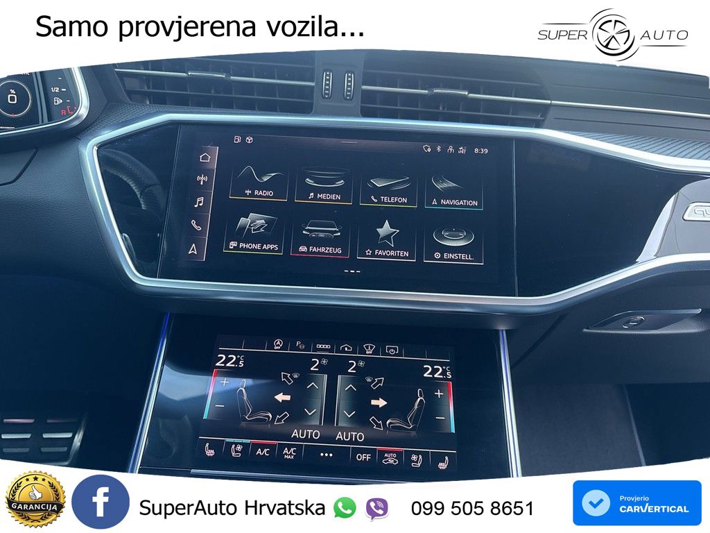 Audi RS6 Avant 4.0 TFSI V8 (600 KS) quattro Tiptronic Kuka LED+GR SJED+ACC