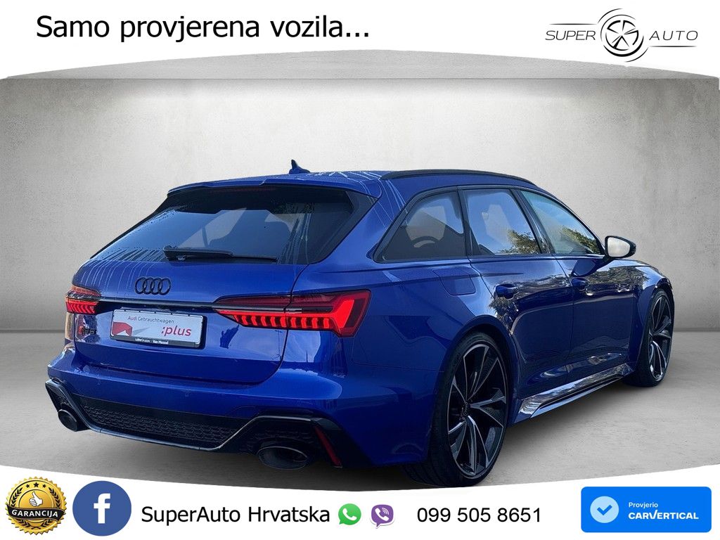 Audi RS6 Avant 4.0 TFSI V8 (600 KS) quattro Tiptronic Kuka LED+GR SJED+ACC