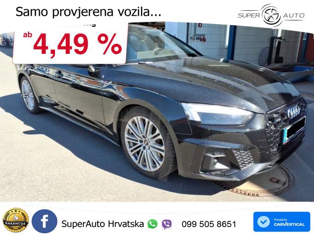 Audi A5 Sportback 45 TFSI (265 KS) quattro S tronic S line MATRIX+GR SJED+KAM