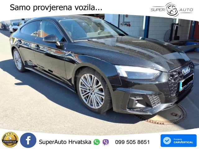 Audi A5 Sportback 45 TFSI (265 KS) quattro S tronic S line MATRIX+GR SJED+KAM