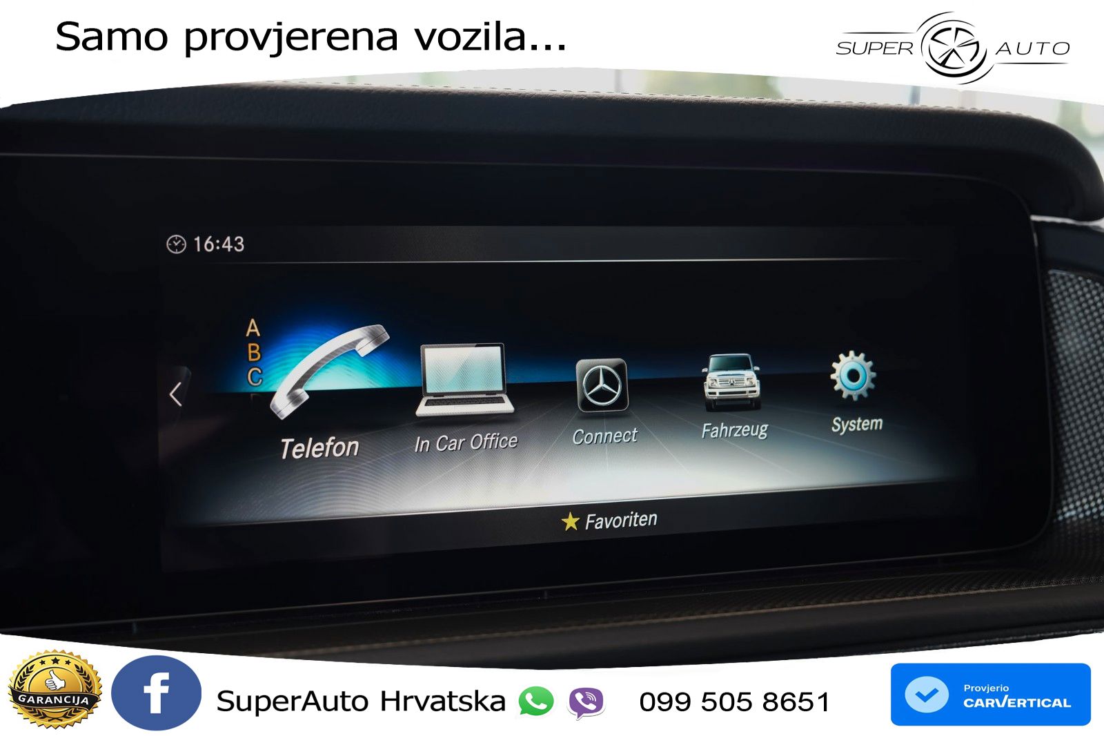 Mercedes G 500 Long V8 (422 KS) 4MATIC 9G-TRONIC Exclusive LED+GR SJED+ACC