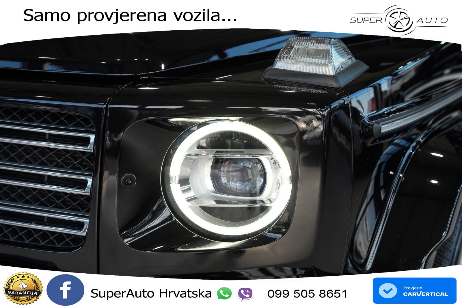 Mercedes G 500 Long V8 (422 KS) 4MATIC 9G-TRONIC Exclusive LED+GR SJED+ACC