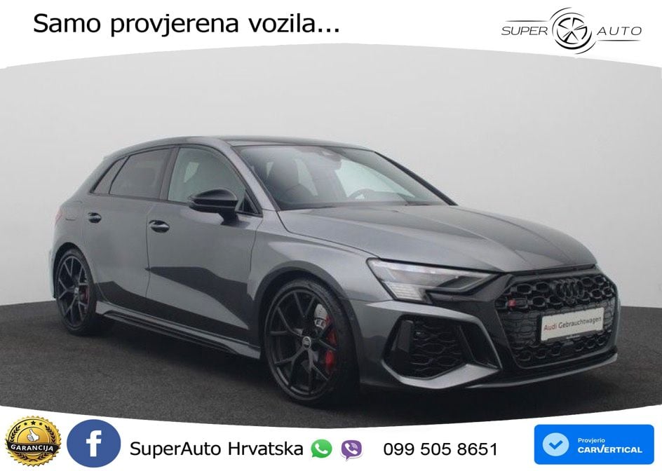 Audi RS3 Sedan 2.5 TFSI (400 KS) quattro S tronic LED+GR SJED+ACC