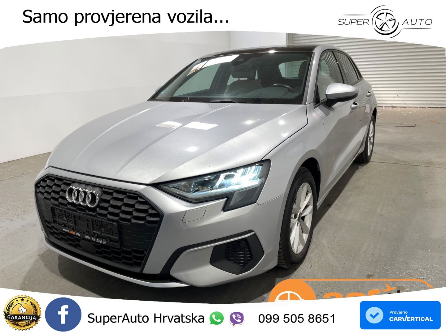 Audi A3 30 TDI (116 KS) LED+GR SJED+ACC