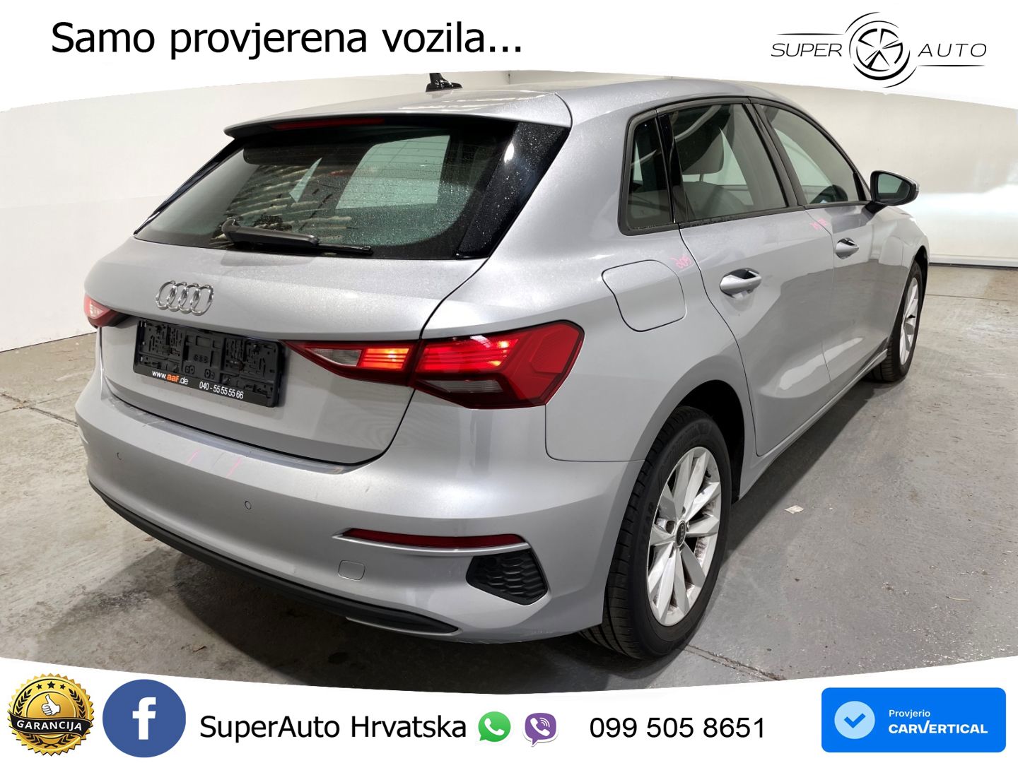 Audi A3 30 TDI (116 KS) LED+GR SJED+ACC