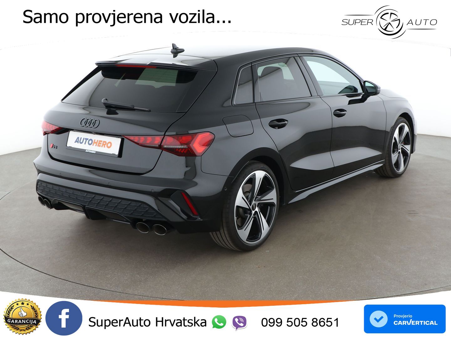 Audi S3 2.0 TFSI (333 KS) quattro S tronic LED+GR SJED+ACC