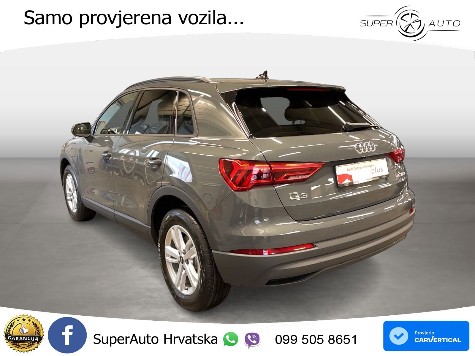 Audi Q3 45 TFSIe (245 KS) S tronic LED+GR SJED+ACC