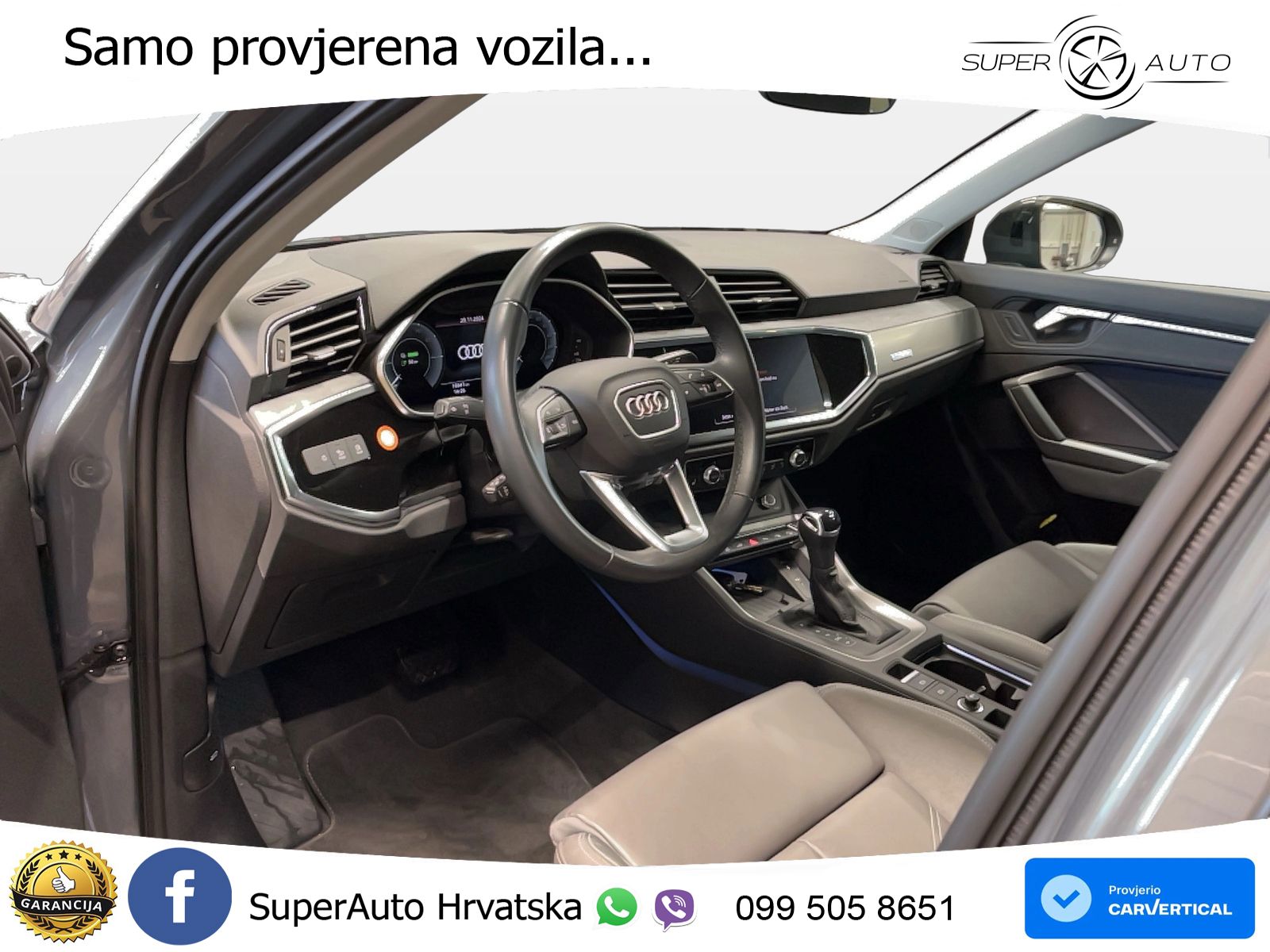 Audi Q3 45 TFSIe (245 KS) S tronic LED+GR SJED+ACC