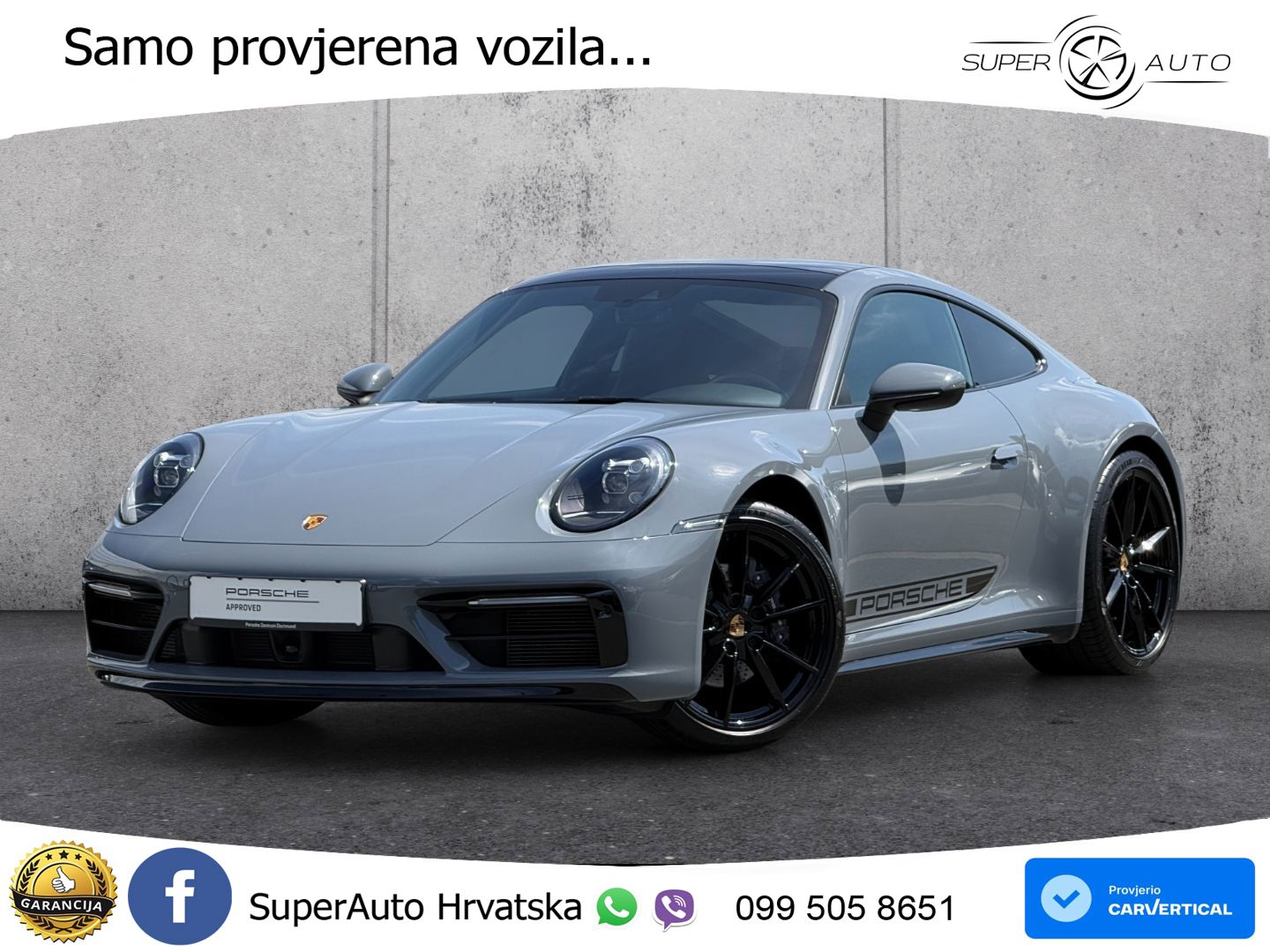 Porsche 911 Carrera 3.0 (385 KS) PDK LED+GR SJED+ACC