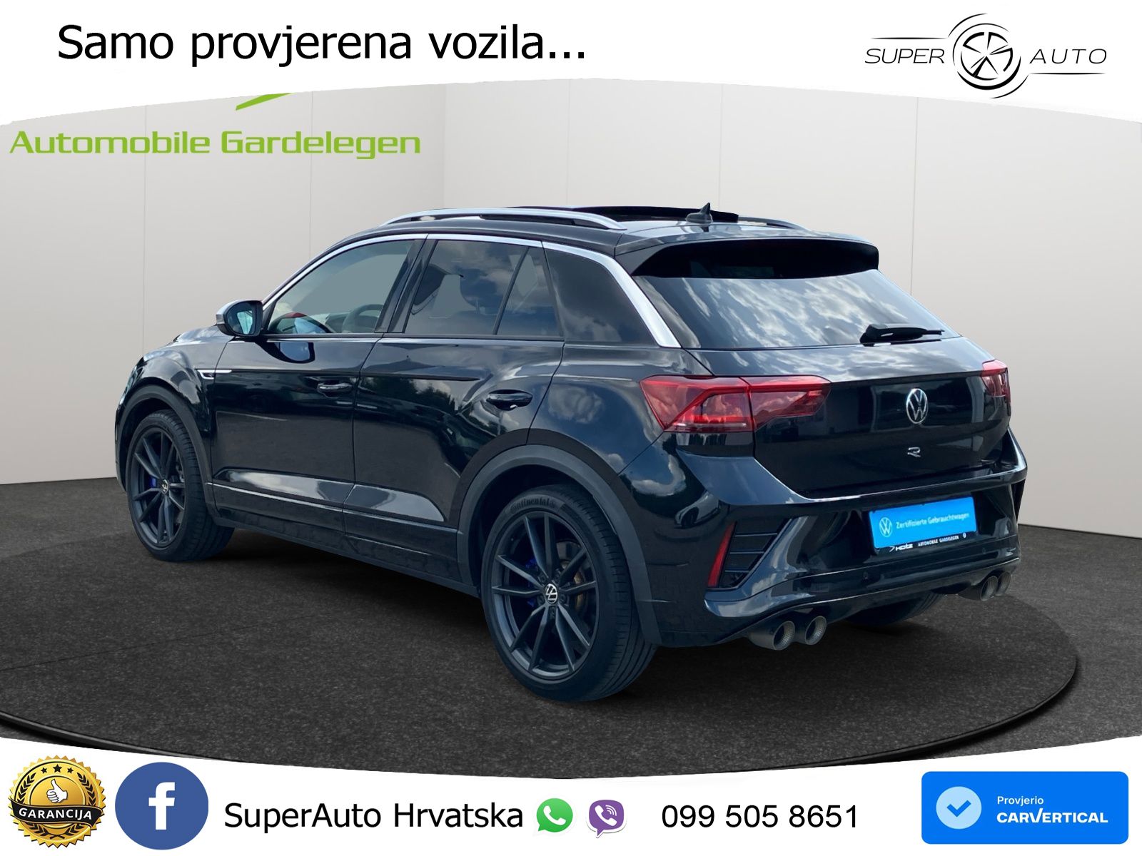 Volkswagen T-Roc I R 2.0 TSI (300 KS) OPF 4M DSG LED+GR SJED+ACC