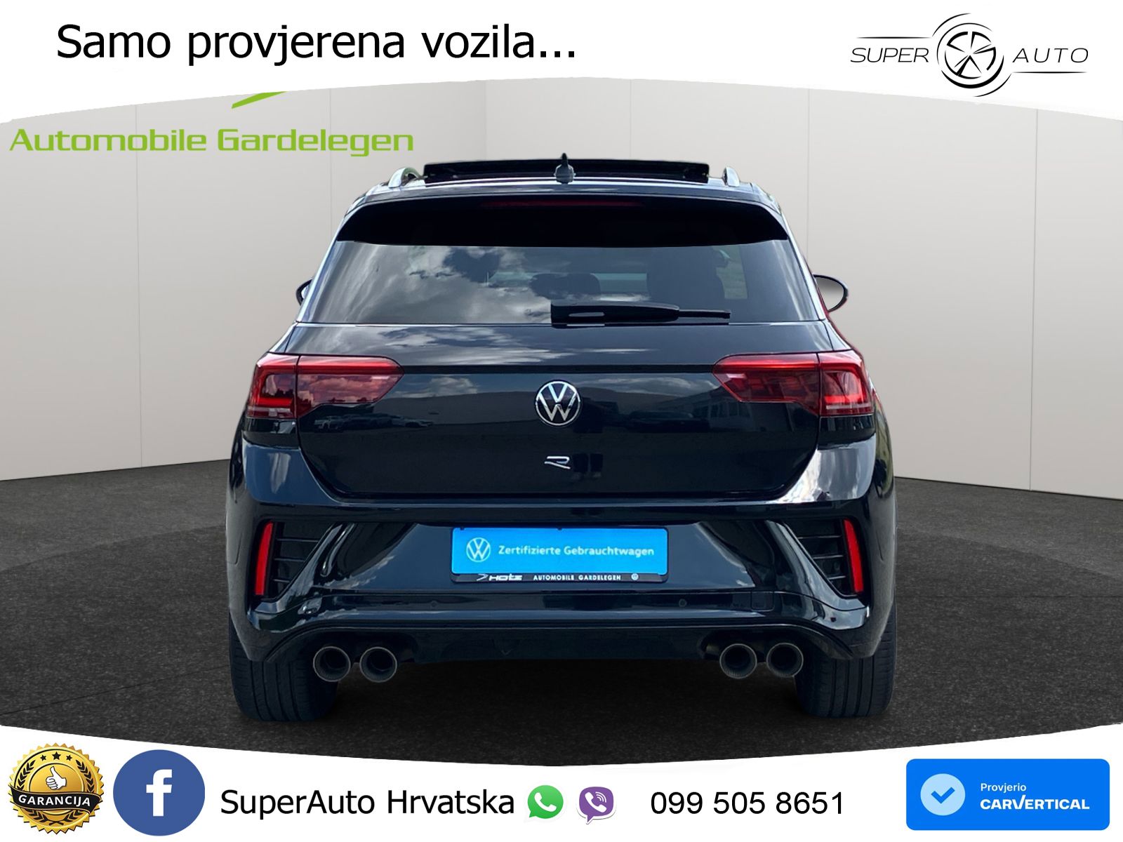 Volkswagen T-Roc I R 2.0 TSI (300 KS) OPF 4M DSG LED+GR SJED+ACC