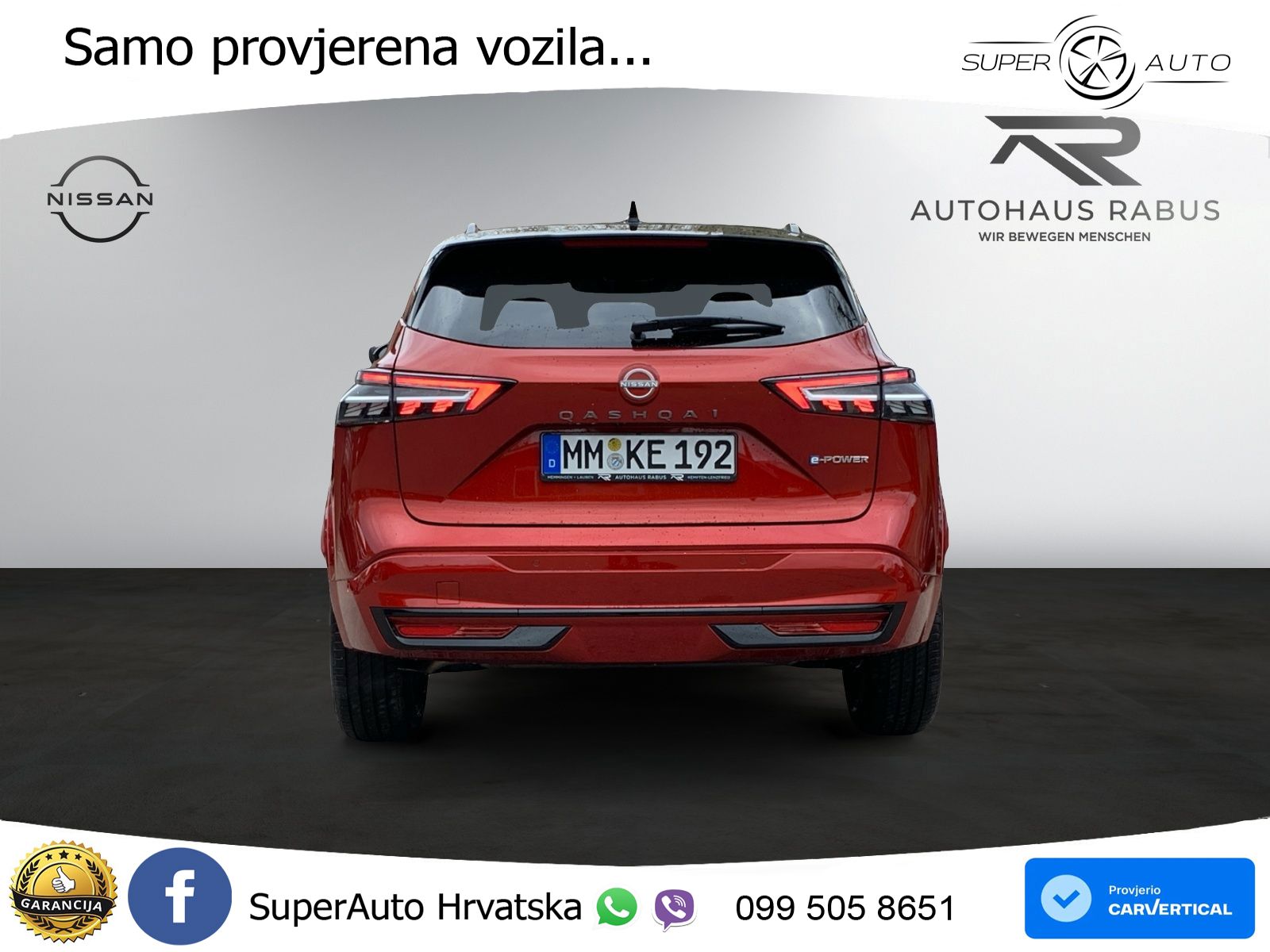 Nissan Qashqai e-POWER 1.5 VC-T (190 KS) Automatic N-Design