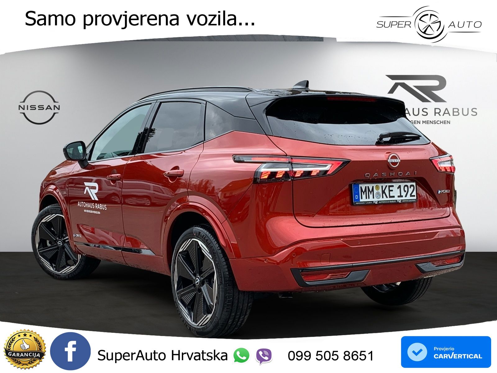 Nissan Qashqai e-POWER 1.5 VC-T (190 KS) Automatic N-Design