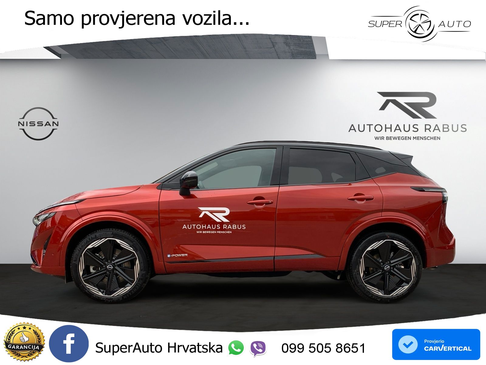 Nissan Qashqai e-POWER 1.5 VC-T (190 KS) Automatic N-Design