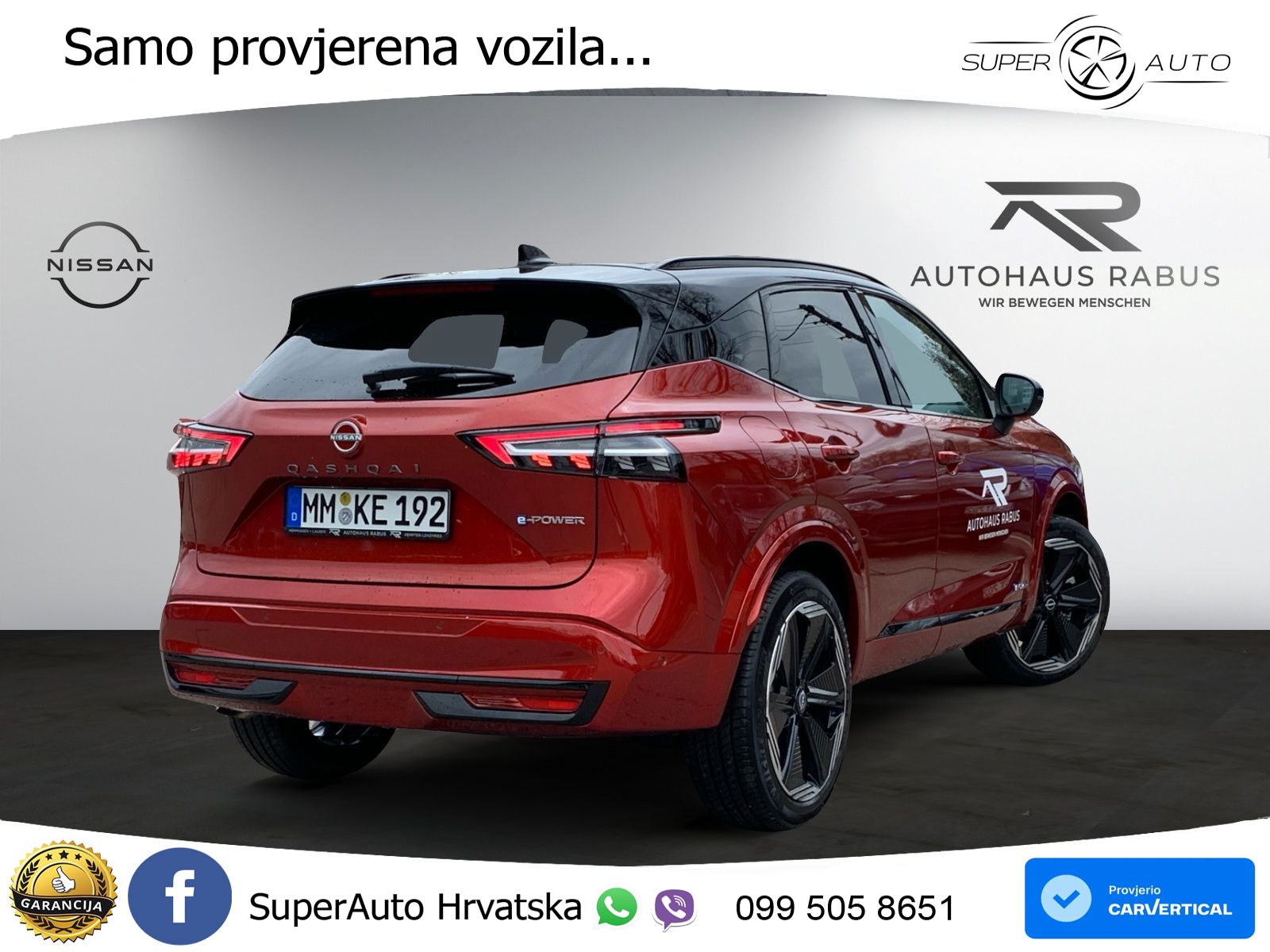 Nissan Qashqai e-POWER 1.5 VC-T (190 KS) Automatic N-Design
