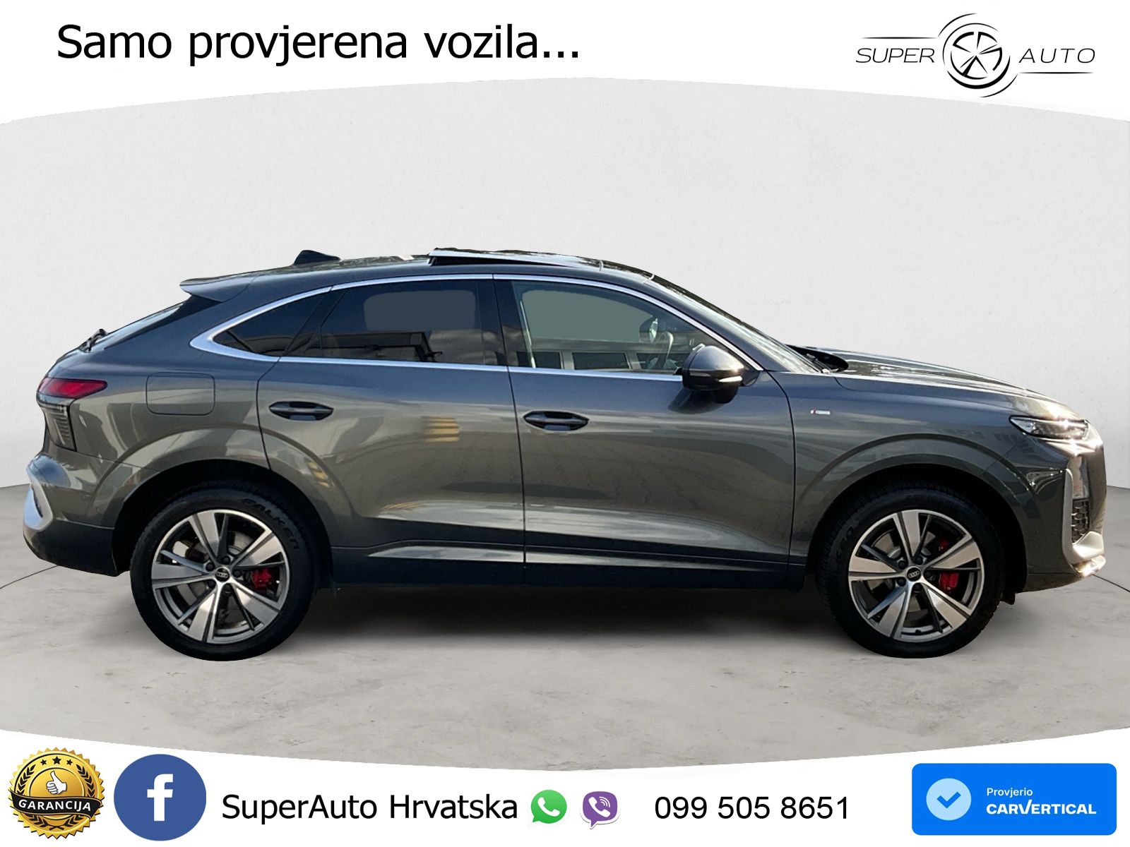Audi Q3 Sportback 1.5 TFSIe (272 KS) S tronic 2x S line LED+GR SJED+ACC