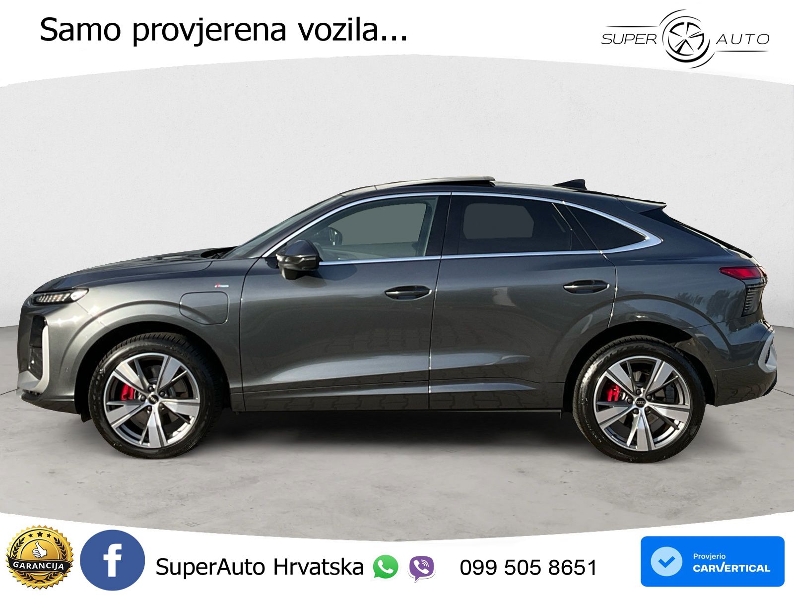 Audi Q3 Sportback 1.5 TFSIe (272 KS) S tronic 2x S line LED+GR SJED+ACC