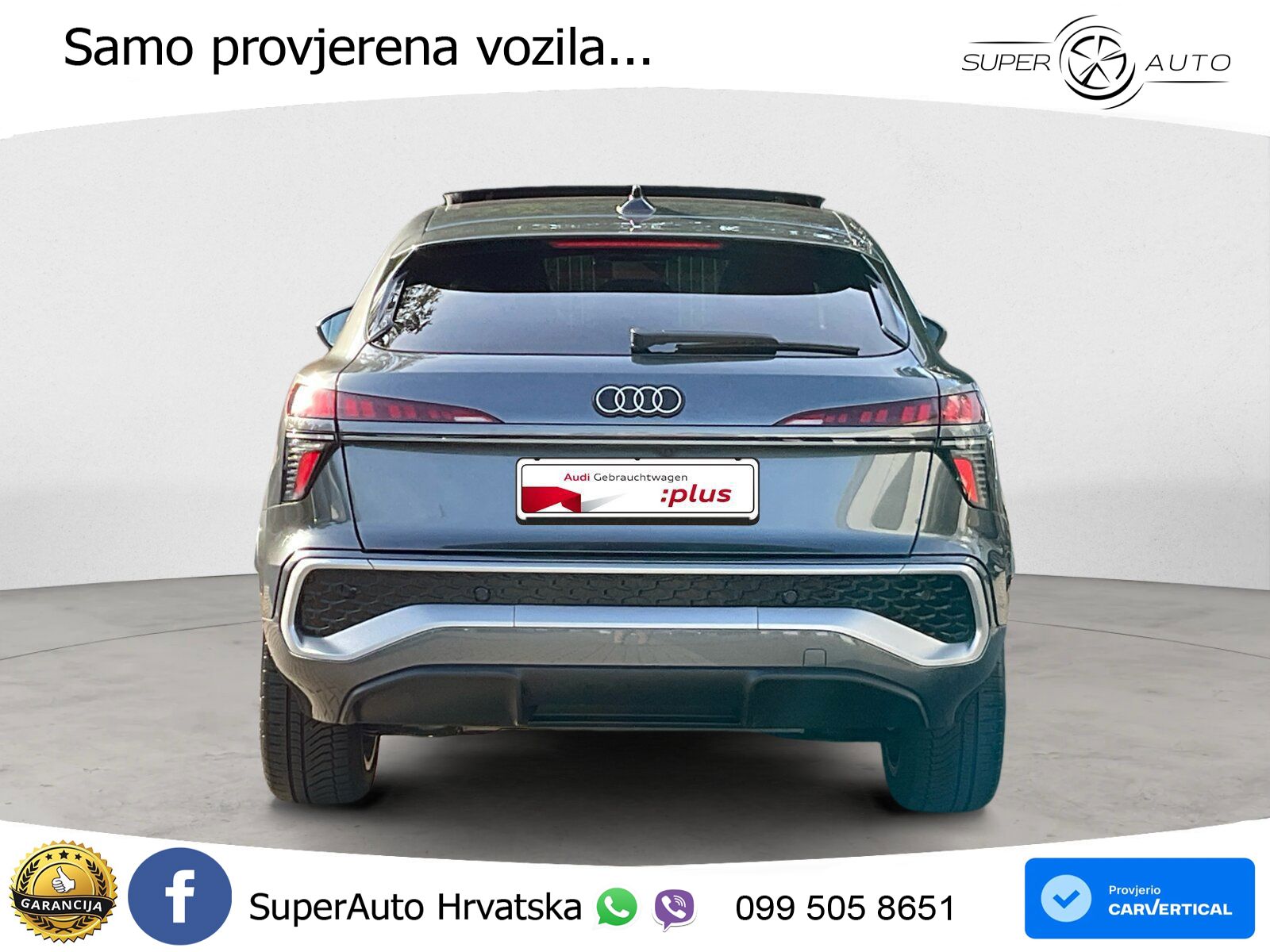 Audi Q3 Sportback 1.5 TFSIe (272 KS) S tronic 2x S line LED+GR SJED+ACC