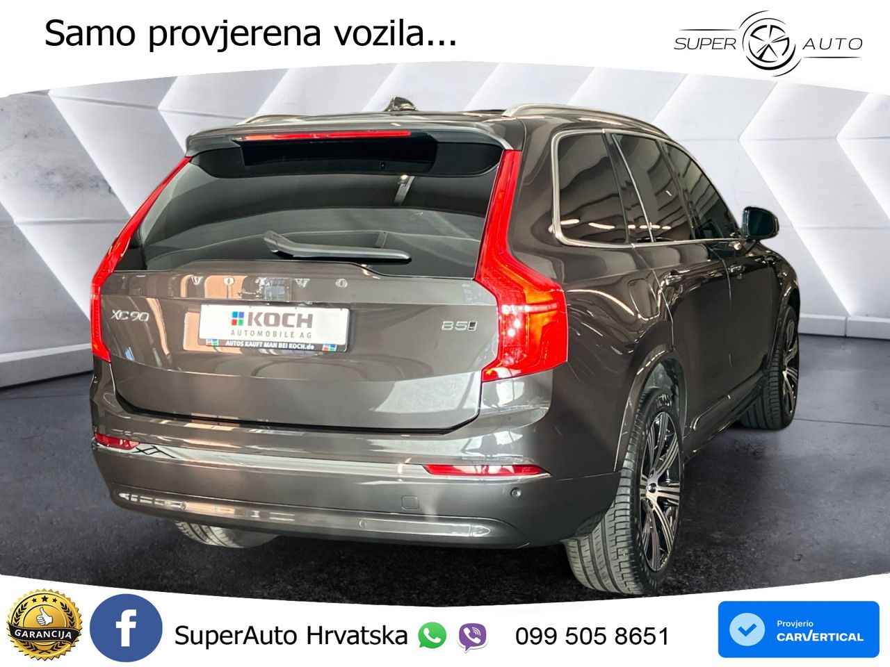 Volvo XC90 2.0 B5 Diesel AWD Automatic LED+GR SJED+ACC