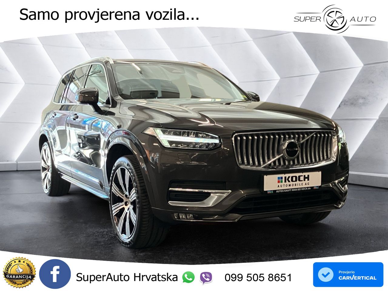 Volvo XC90 2.0 B5 Diesel AWD Automatic LED+GR SJED+ACC