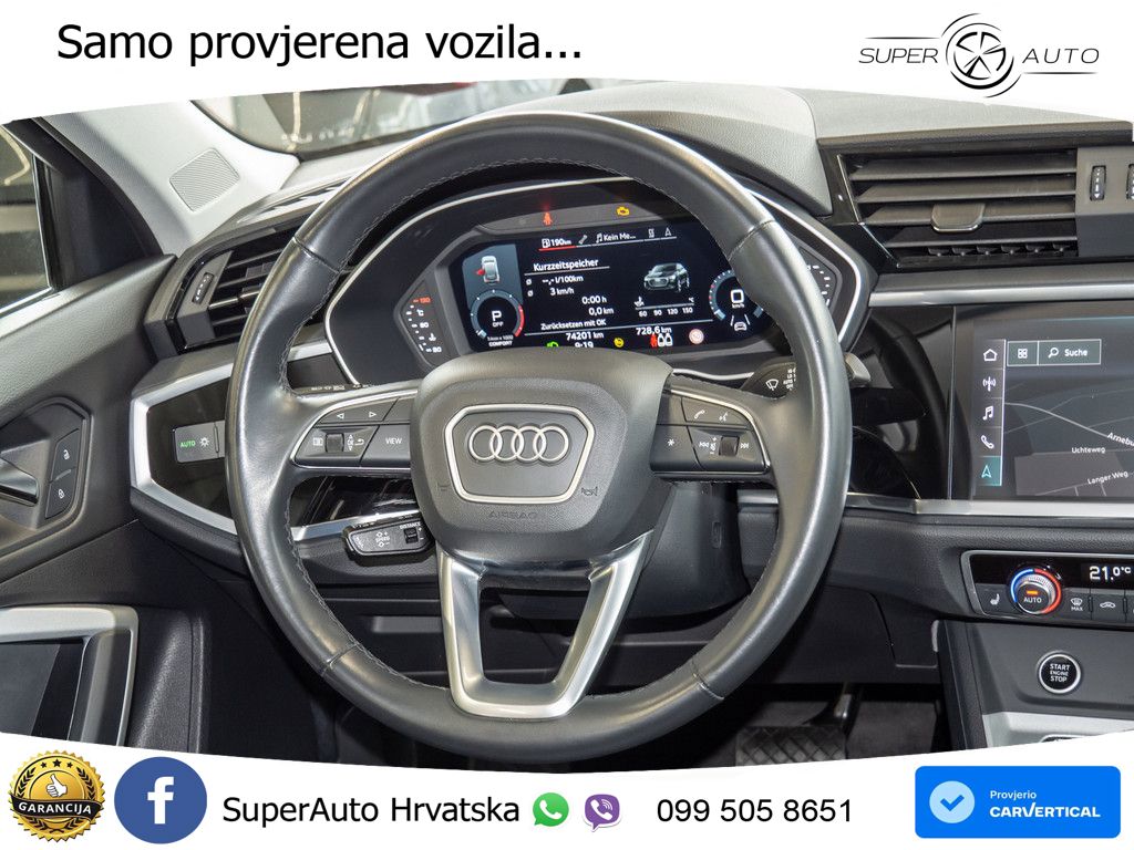Audi Q3 Sportback 35 TDI (150 KS) quattro S tronic S line