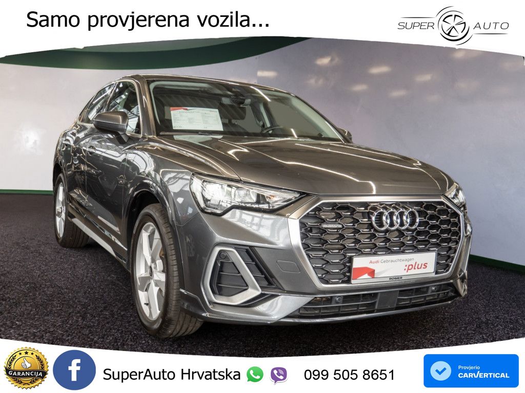 Audi Q3 Sportback 35 TDI (150 KS) quattro S tronic S line