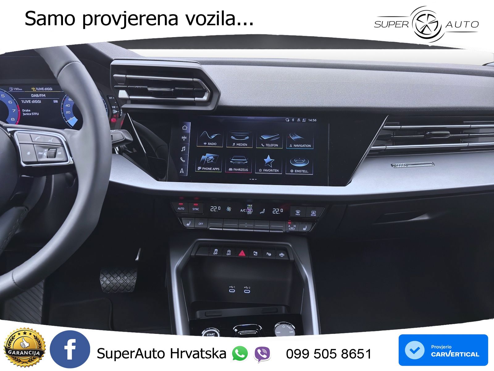 Audi A3 Sportback 30 TFSI (116 KS) Mild Hybrid S tronic LED+GR SJED+ACC