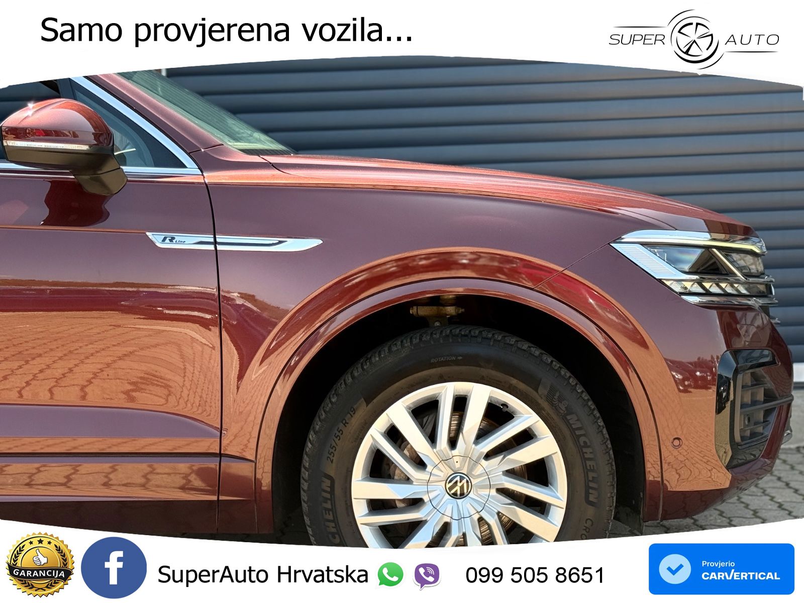Volkswagen Touareg 3.0 V6 TDI (231 KS) 4MOTION Tiptronic R-Line MATRIX+GR SJED+KAM