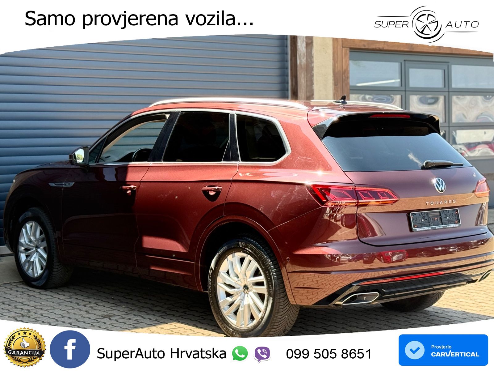 Volkswagen Touareg 3.0 V6 TDI (231 KS) 4MOTION Tiptronic R-Line MATRIX+GR SJED+KAM
