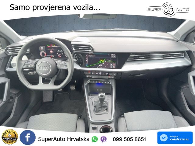Audi A3 Limuzina 35 TFSI (150 KS) LED+GR SJED+ACC