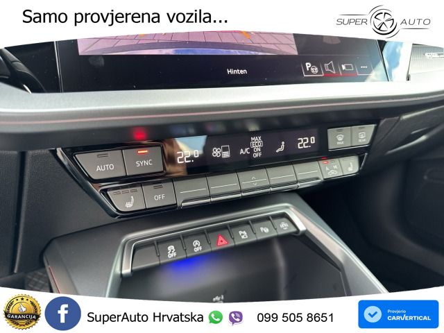 Audi A3 Limuzina 35 TFSI (150 KS) LED+GR SJED+ACC
