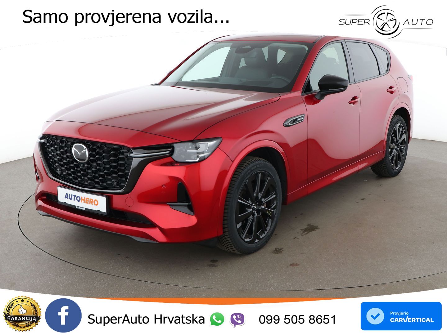 Mazda CX-60 2.5 e-Skyactiv (328 KS) AWD Automatic LED+GR SJED+ACC