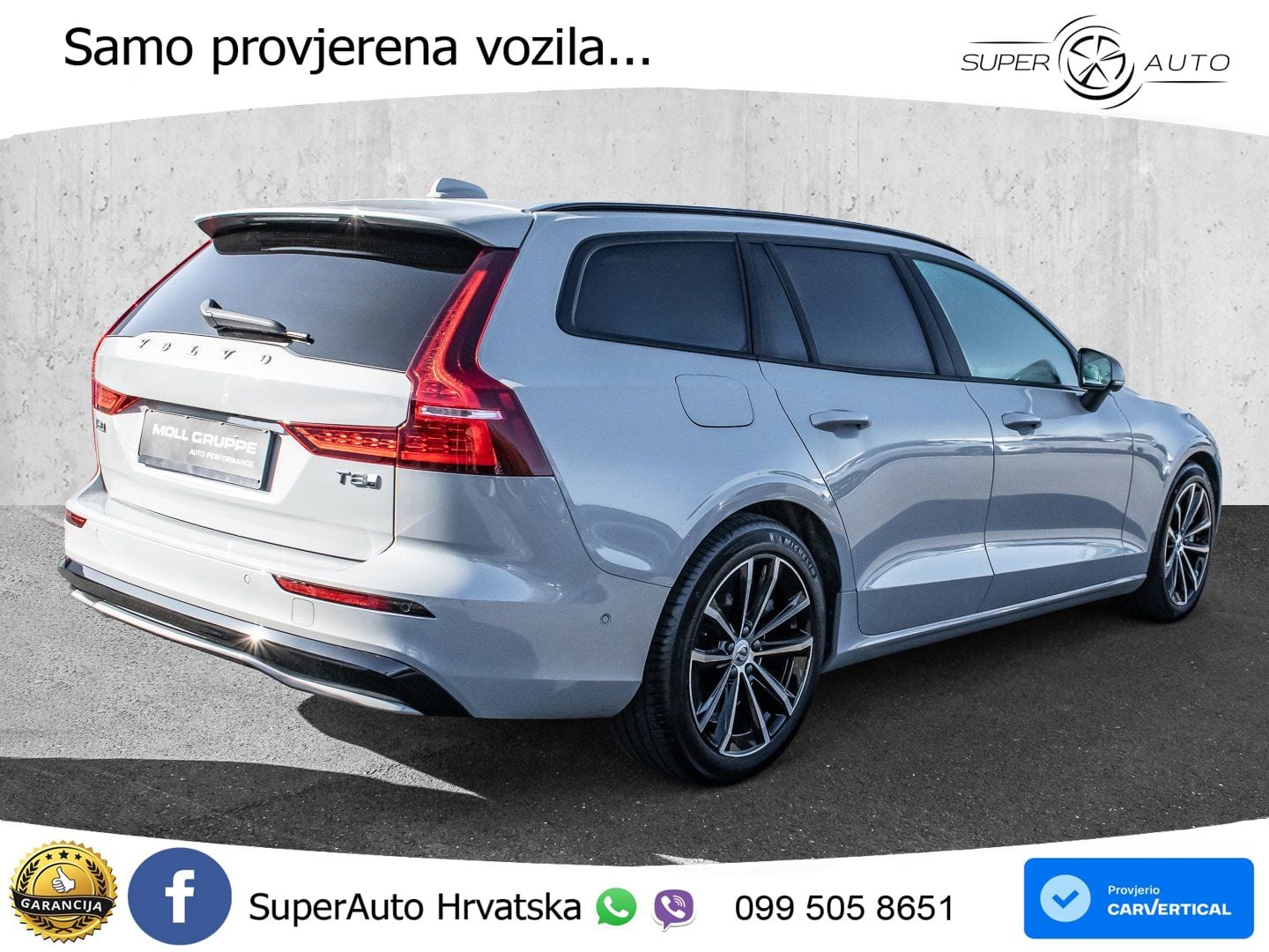 Volvo V60 2.0 T8 AWD Geartronic LED+GR SJED+ACC