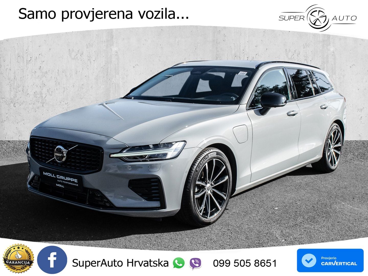 Volvo V60 2.0 T8 AWD Geartronic LED+GR SJED+ACC