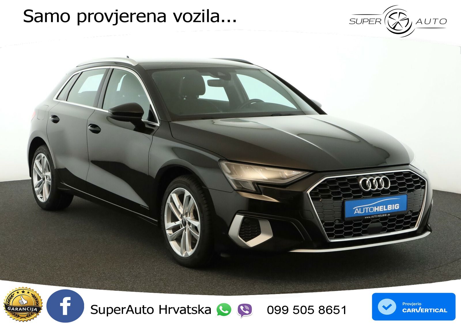 Audi A3 35 TDI (150 KS) S tronic advanced LED+GR SJED+ACC
