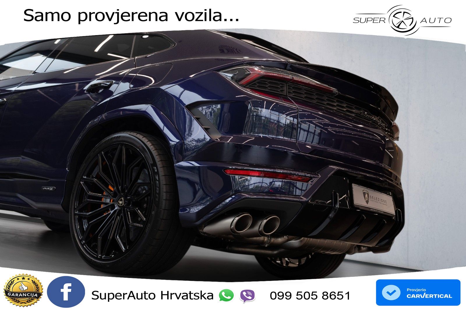 Lamborghini Urus SE 4.0 V8 (800 KS) 4WD Automatic LED+GR SJED+ACC
