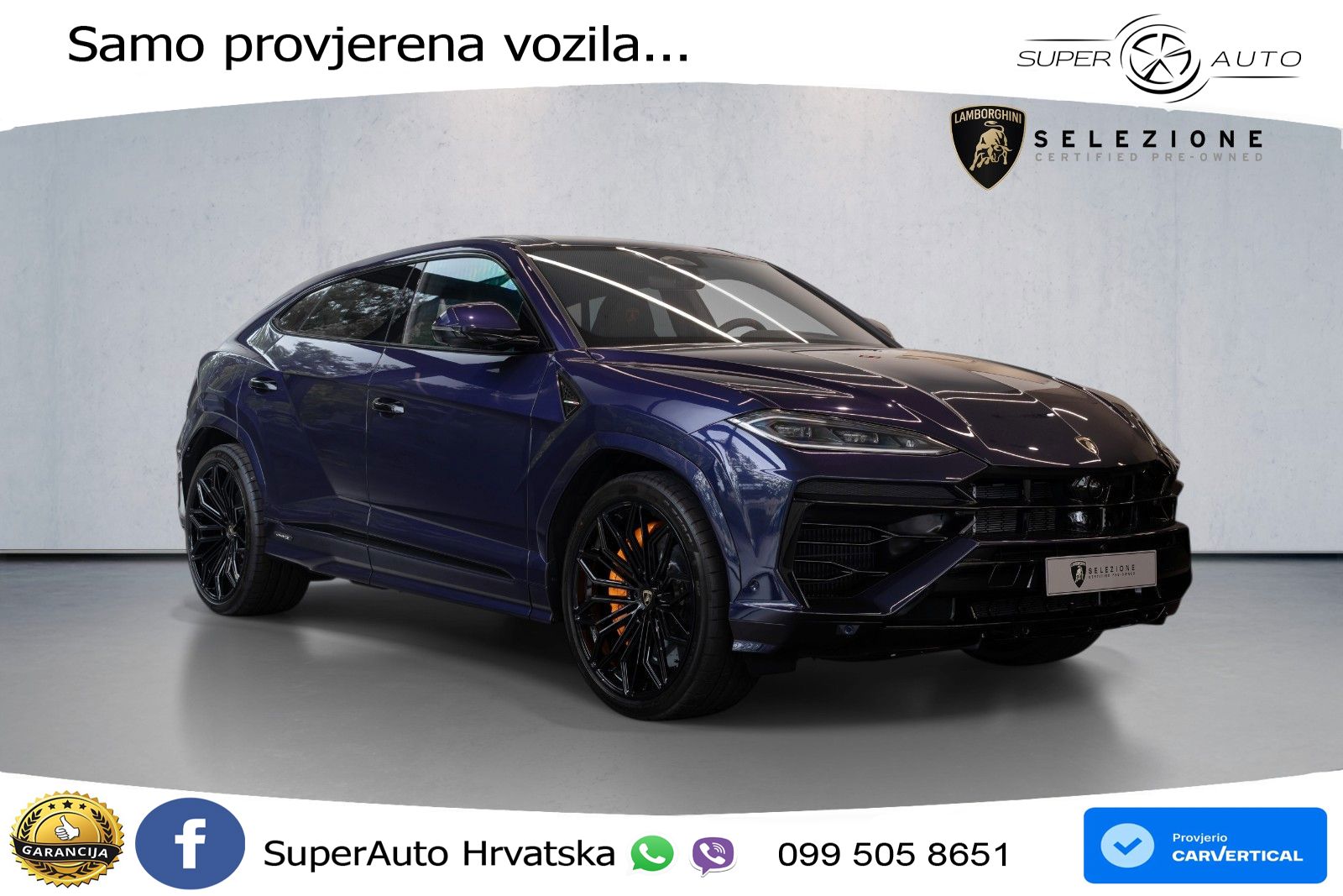Lamborghini Urus SE 4.0 V8 (800 KS) 4WD Automatic LED+GR SJED+ACC