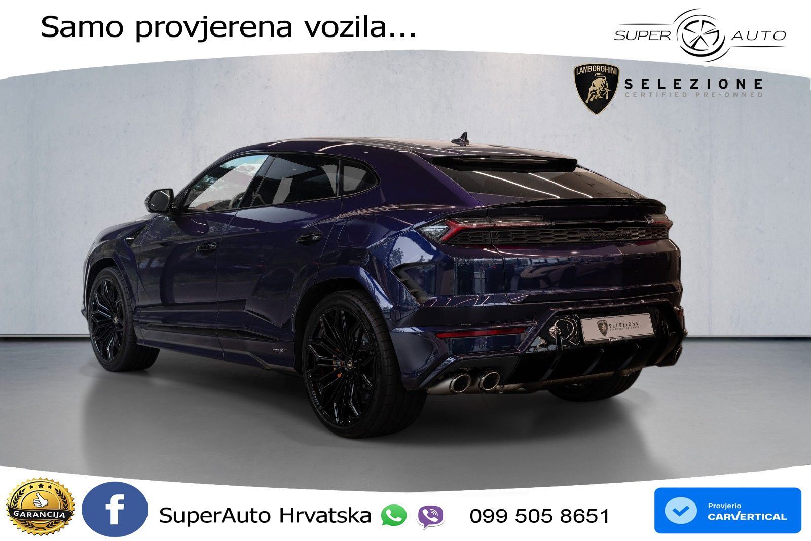 Lamborghini Urus SE 4.0 V8 (800 KS) 4WD Automatic LED+GR SJED+ACC