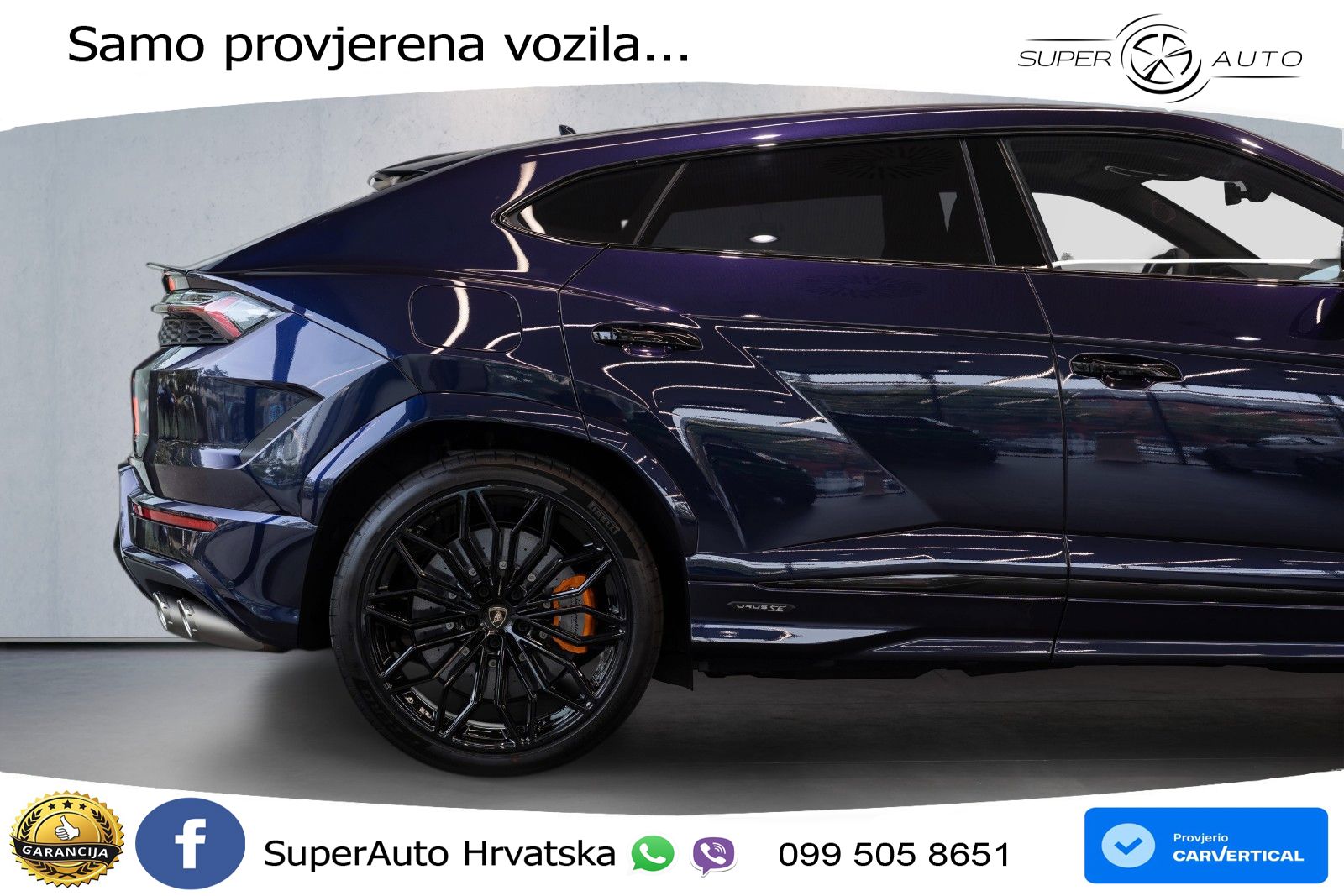 Lamborghini Urus SE 4.0 V8 (800 KS) 4WD Automatic LED+GR SJED+ACC