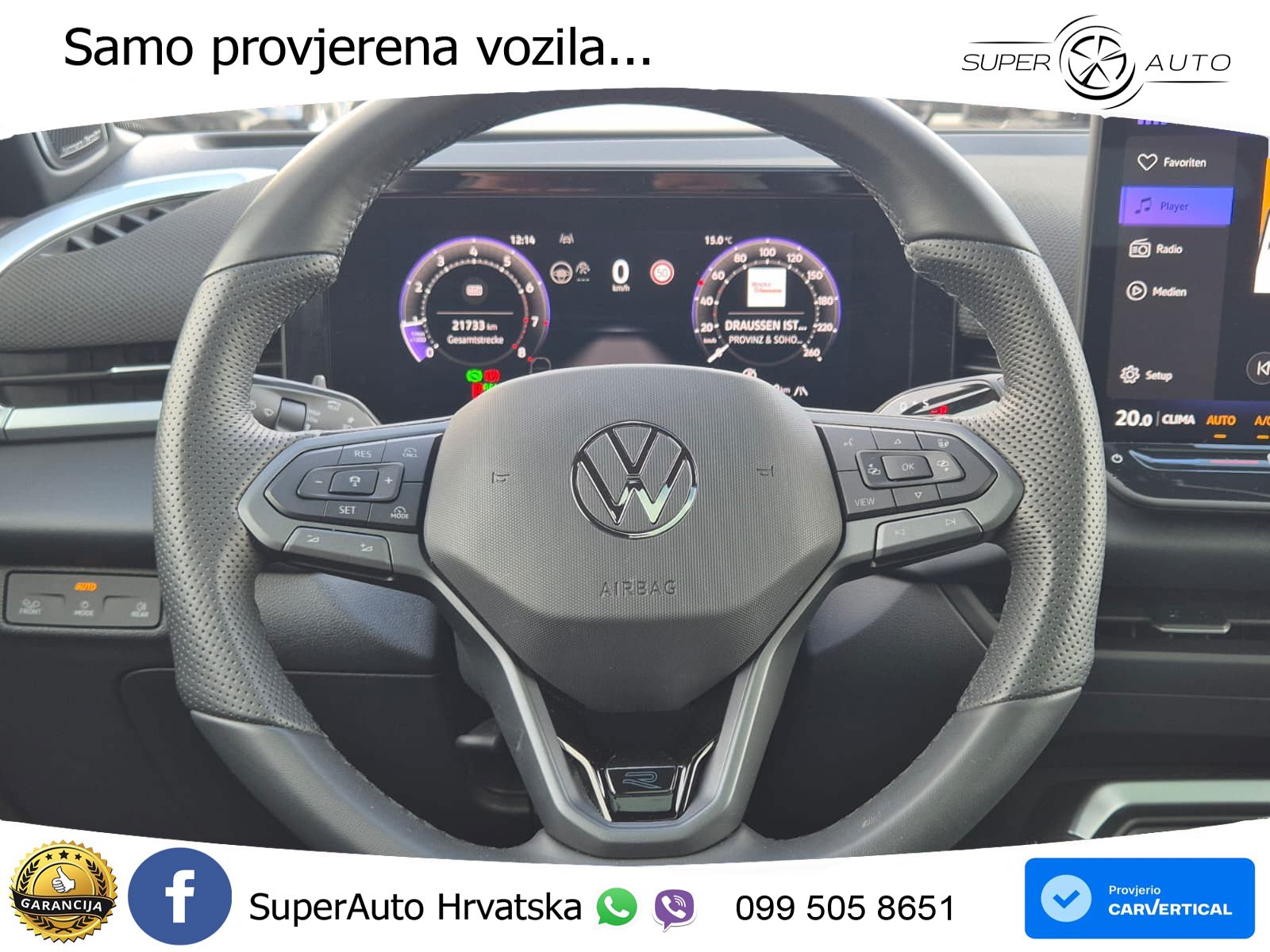 Volkswagen T-Roc 1.5 eTSI (150 KS)  DSG R-Line LED+GR SJED+ACC